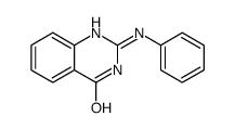 2-anilino-1H-quinazolin-4-one结构式