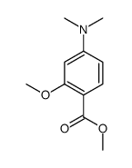 4-(二甲氨基)-2-甲氧基苯甲酸甲酯结构式