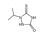 1-isopropyl-5-thioxo-[1,2,4]triazolidin-3-one Structure