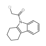 9-chloroacetyl-1,2,3,4-tetrahydro-carbazole结构式