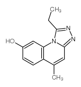 [1,2,4]Triazolo[4,3-a]quinolin-8-ol,1-ethyl-5-methyl-(9CI) Structure