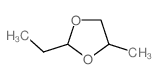 2-Ethyl-4-methyl-1,3-dioxolane Structure