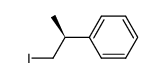 (S)-(2-iodo-1-methylethyl)benzene结构式