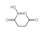 3-(Hydroxycarbamoyl)propanoic acid Structure
