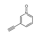 3-ethynyl-1-oxidopyridin-1-ium结构式