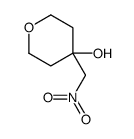 4-(Nitromethyl)tetrahydro-2H-pyran-4-ol Structure