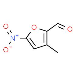 2-Furancarboxaldehyde, 3-methyl-5-nitro- (9CI)结构式