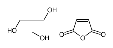furan-2,5-dione,2-(hydroxymethyl)-2-methylpropane-1,3-diol Structure