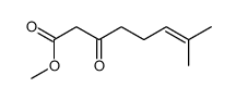 methyl 7-methyl-3-oxooct-6-enoate Structure