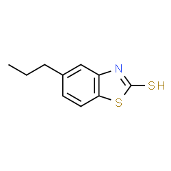 2(3H)-Benzothiazolethione,5-propyl-(9CI)结构式