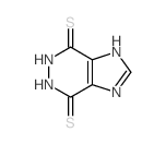 1H-Imidazo(4,5-d)pyridazine-4,7-dithiol结构式