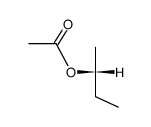 acetic acid (R)-sec-butyl ester Structure