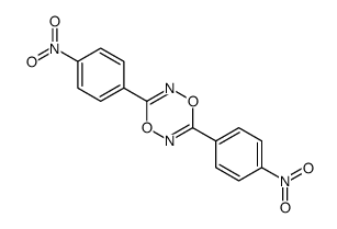 3,6-bis(4-nitrophenyl)-1,4,2,5-dioxadiazine结构式