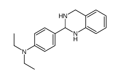 N,N-diethyl-4-(1,2,3,4-tetrahydroquinazolin-2-yl)aniline Structure