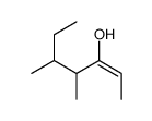 2-HEPTNE-3-OL,4,5-DIMETHYL-结构式