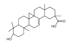 (2R,4aS,6aR,6aS,6bR,8aR,10S,12aR,14bS)-10-hydroxy-2,4a,6a,6b,9,9,12a-heptamethyl-1,3,4,5,6,6a,7,8,8a,10,11,12,13,14b-tetradecahydropicene-2-carboxylic acid Structure