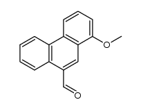 1-Methoxy-9-phenanthren-carbaldehyd Structure