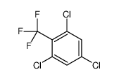 1,3,5-trichloro-2-(trifluoromethyl)benzene Structure