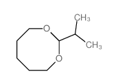 1,3-Dioxocane,2-(1-methylethyl)-结构式