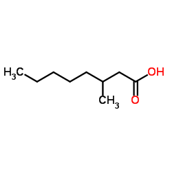 3-Methyloctanoic acid structure