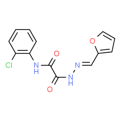 Acetic acid, [(2-chlorophenyl)amino]oxo-, (2-furanylmethylene)hydrazide (9CI) picture