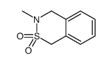 3-methyl-1,4-dihydro-2λ6,3-benzothiazine 2,2-dioxide结构式