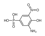 (3-amino-4-hydroxy-5-nitrophenyl)phosphonic acid Structure