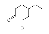 4-ethyl-6-hydroxyhexanal Structure