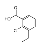 2-chloro-3-ethylbenzoic acid Structure