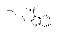 2-(2-methoxyethoxy)-3-nitroimidazo[1,2-a]pyridine结构式