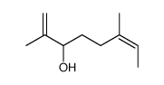2,6-dimethylocta-1,6-dien-3-ol Structure