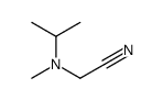 2-[methyl(propan-2-yl)amino]acetonitrile结构式