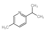 Pyridine,5-methyl-2-(1-methylethyl)- Structure