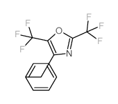 4-benzyl-2,5-bis(trifluoromethyl)-1,3-oxazole结构式