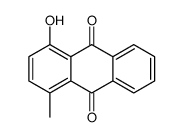 1-hydroxy-4-methylanthracene-9,10-dione Structure