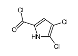 1H-Pyrrole-2-carbonyl chloride, 4,5-dichloro- (9CI) Structure