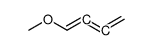 1-methoxy-buta-1,2,3-triene Structure
