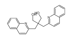 2,2-bis(quinolin-2-ylmethyl)propane-1,3-diol Structure