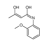 3-hydroxy-N-(2-methoxyphenyl)but-2-enamide Structure