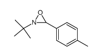 2-tert-butyl-3-p-tolyl-oxaziridine Structure