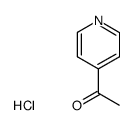 1-pyridin-4-yl-ethanone, hydrochloride Structure