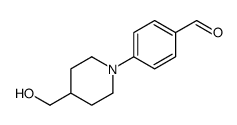 4-[4-(hydroxymethyl)piperidin-1-yl]benzaldehyde图片