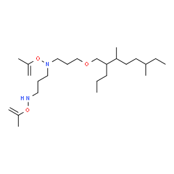 1,3-Propanediamine, N-[3-(tridecyloxy)propyl]-, branched and linear, diacetate Structure