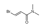 3-bromo-N,N-dimethylprop-2-enamide结构式