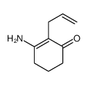 3-amino-2-prop-2-enylcyclohex-2-en-1-one结构式