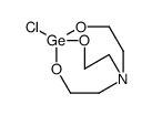 5-chloro-4,6,11-trioxa-1-aza-5-germabicyclo[3.3.3]undecane结构式