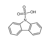 carbazole-9-sulfonic acid结构式