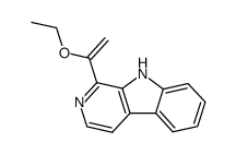 1-(1-ethoxyvinyl)-9H-pyrido[3,4-b]indole Structure