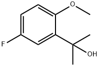 2-(5-fluoro-2-methoxyphenyl)propan-2-ol structure