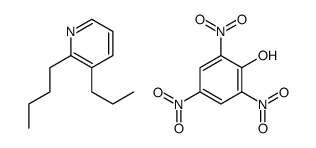 2-butyl-3-propylpyridine,2,4,6-trinitrophenol结构式